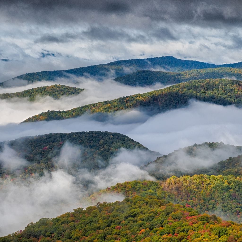 Appalachian Mountains Canvas Wall Art
