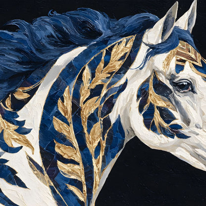 Majestic Equine Splendor Canvas Wall Art