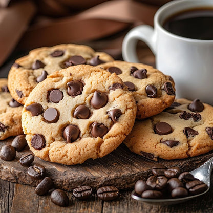 Cookies and Coffee Delight Canvas Wall Art