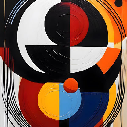 Colorful Modern Art 005 Canvas Wall Art