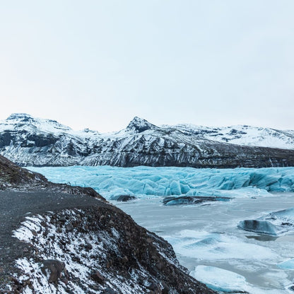 Svinafellsjokull Glacier Canvas Wall Art