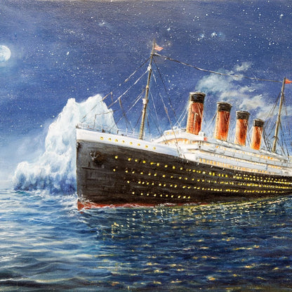 Titanic Canvas Wall Art
