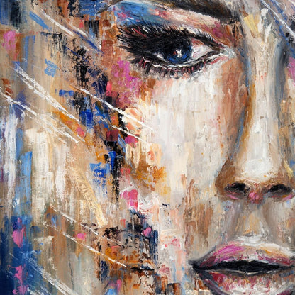 Lady M Portrait Canvas Wall Art