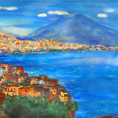 Naples Italy Canvas Wall Art