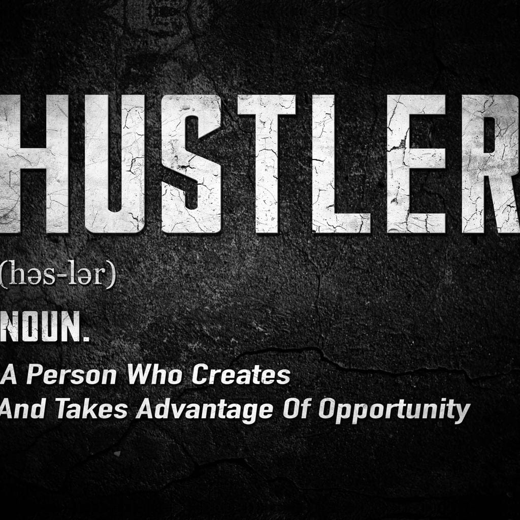 Hustle Canvas Wall Art
