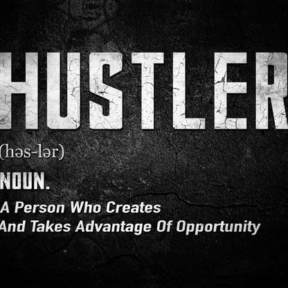 Hustle Canvas Wall Art