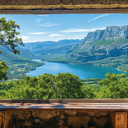 Serenity Vista Panorama Canvas Wall Art