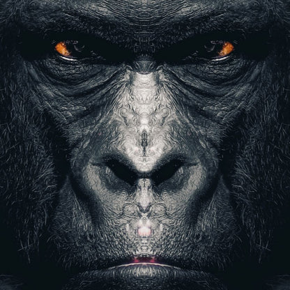 Gorilla Canvas Wall Art