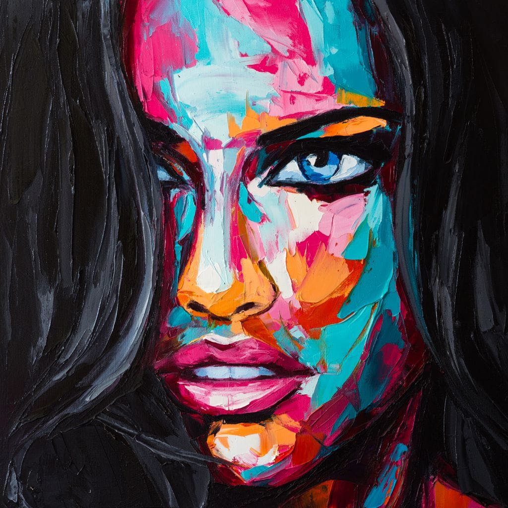 Carolyn Portrait Canvas Wall Art