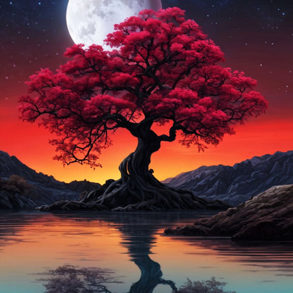 A Magical Evening Canvas Wall Art