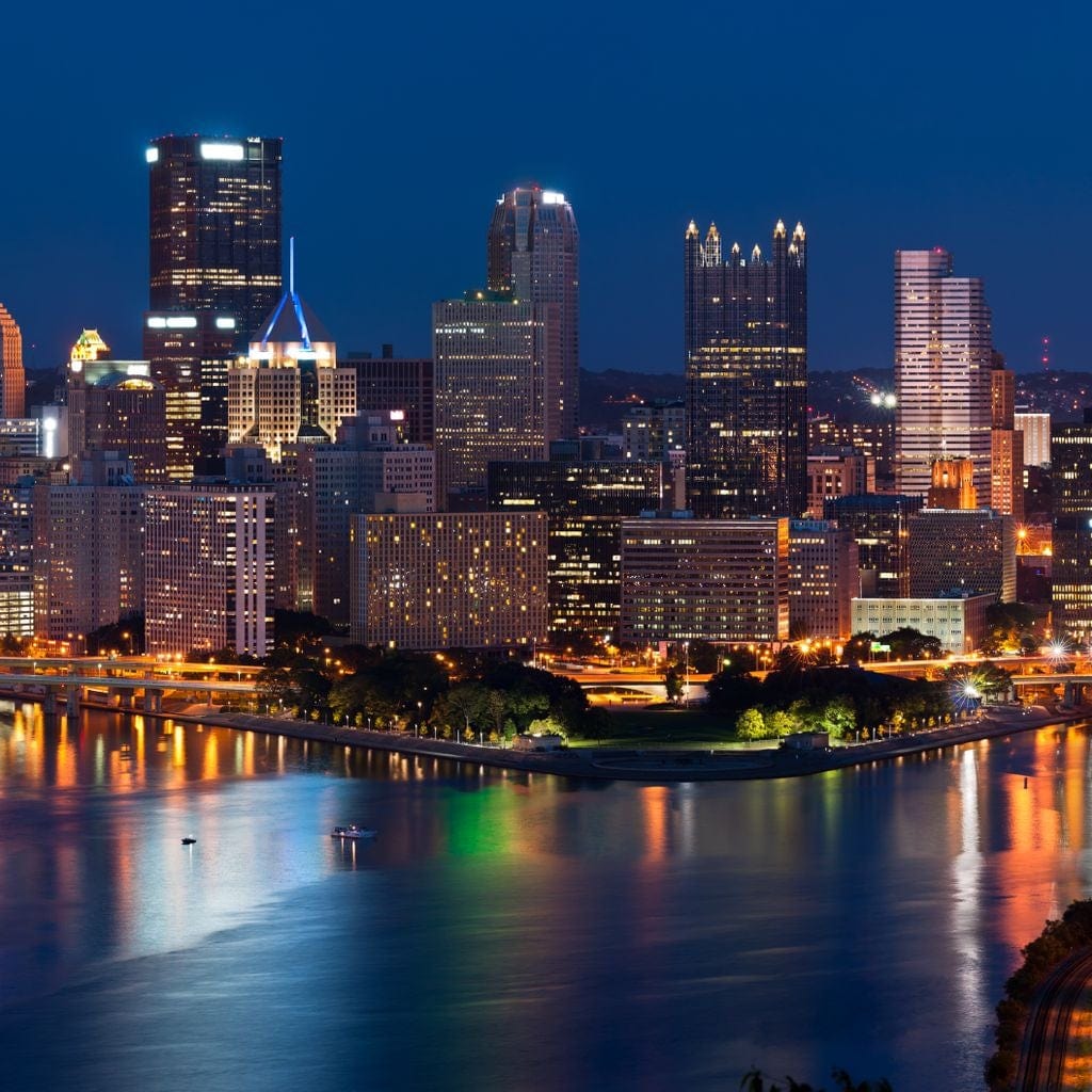 Pittsburgh Skyline Canvas Wall Art