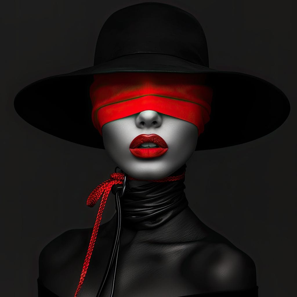 Scarlet Obscura Canvas Wall Art