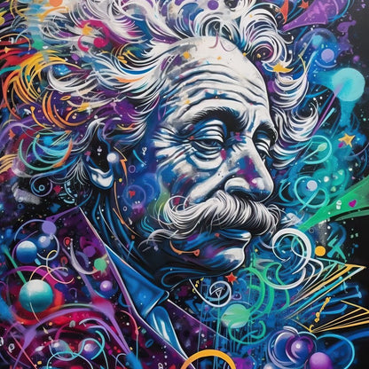 Albert Einstein Canvas Wall Art
