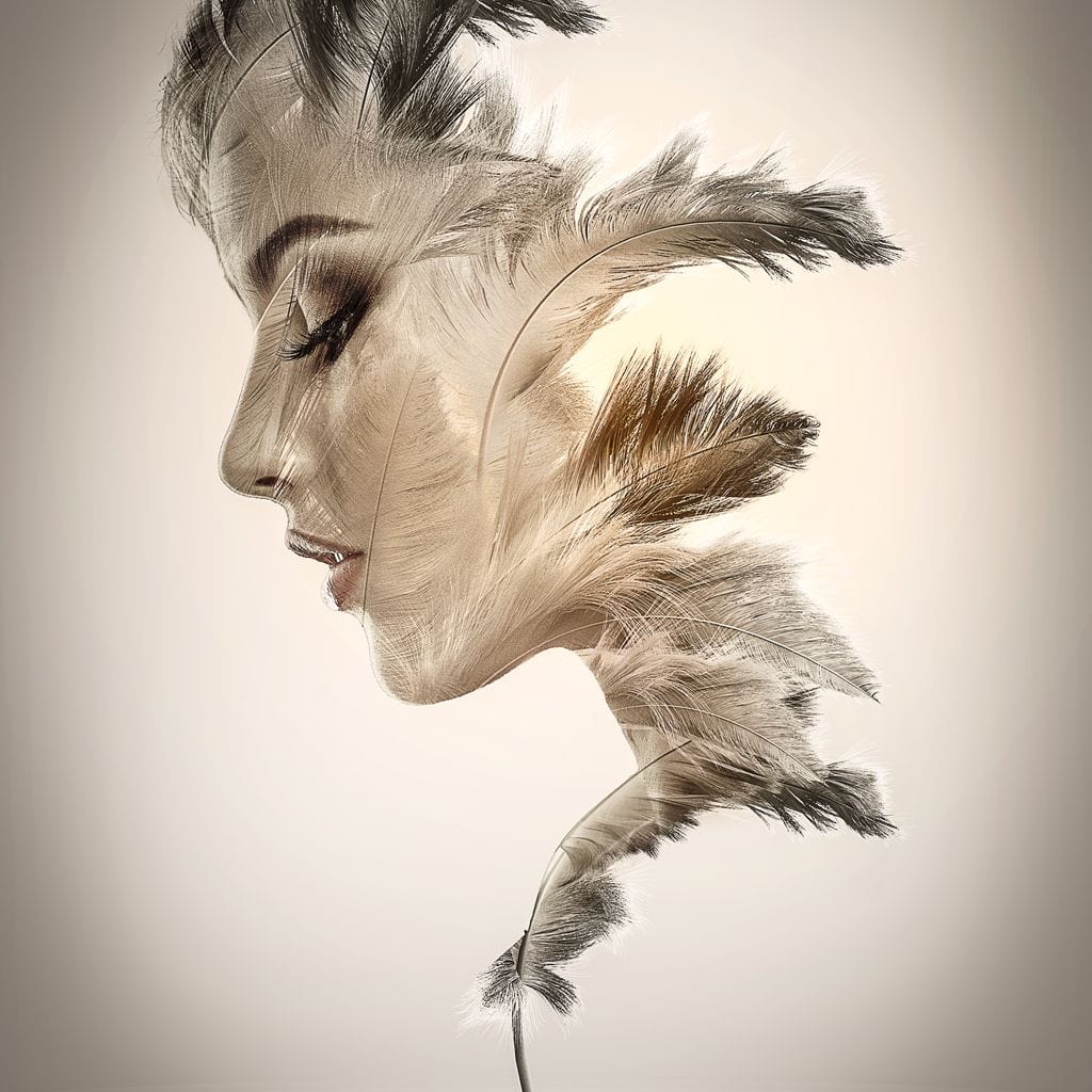 Feathers Canvas Wall Art
