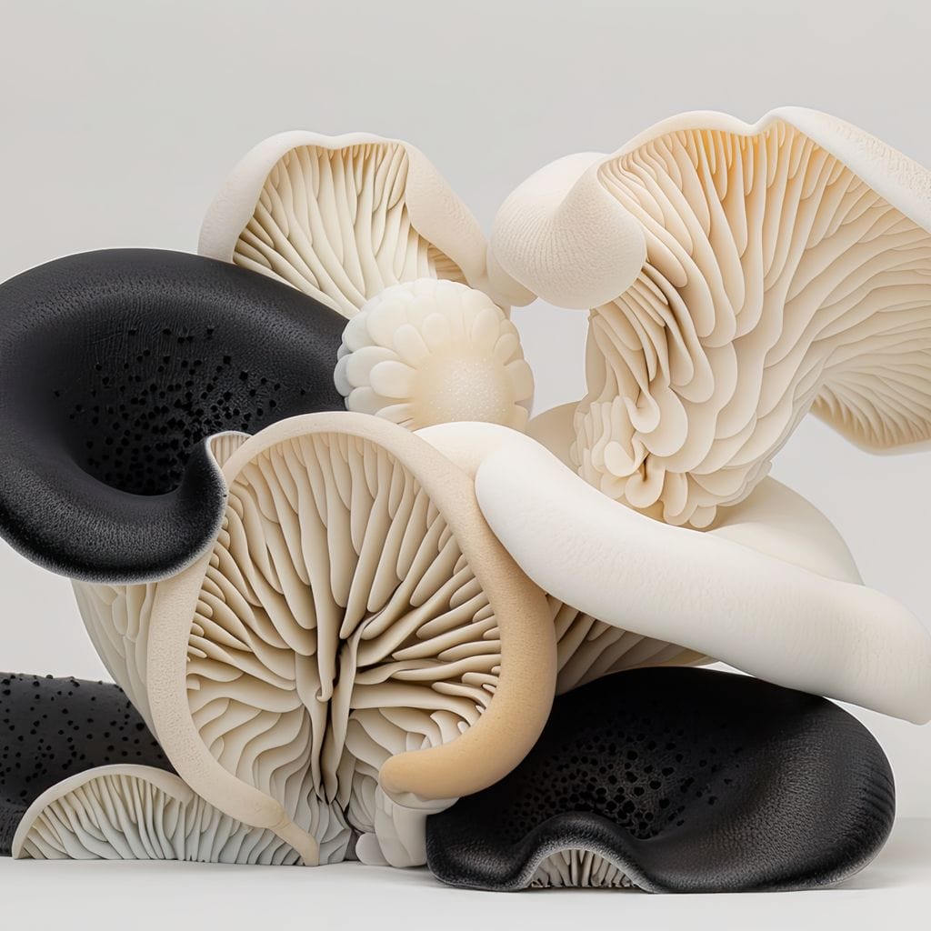 Mycelium Dreams Canvas Wall Art