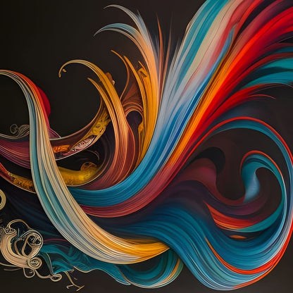 Colorful Contemporary Art 051 Canvas Wall Art