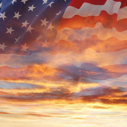 American Sky Canvas Wall Art