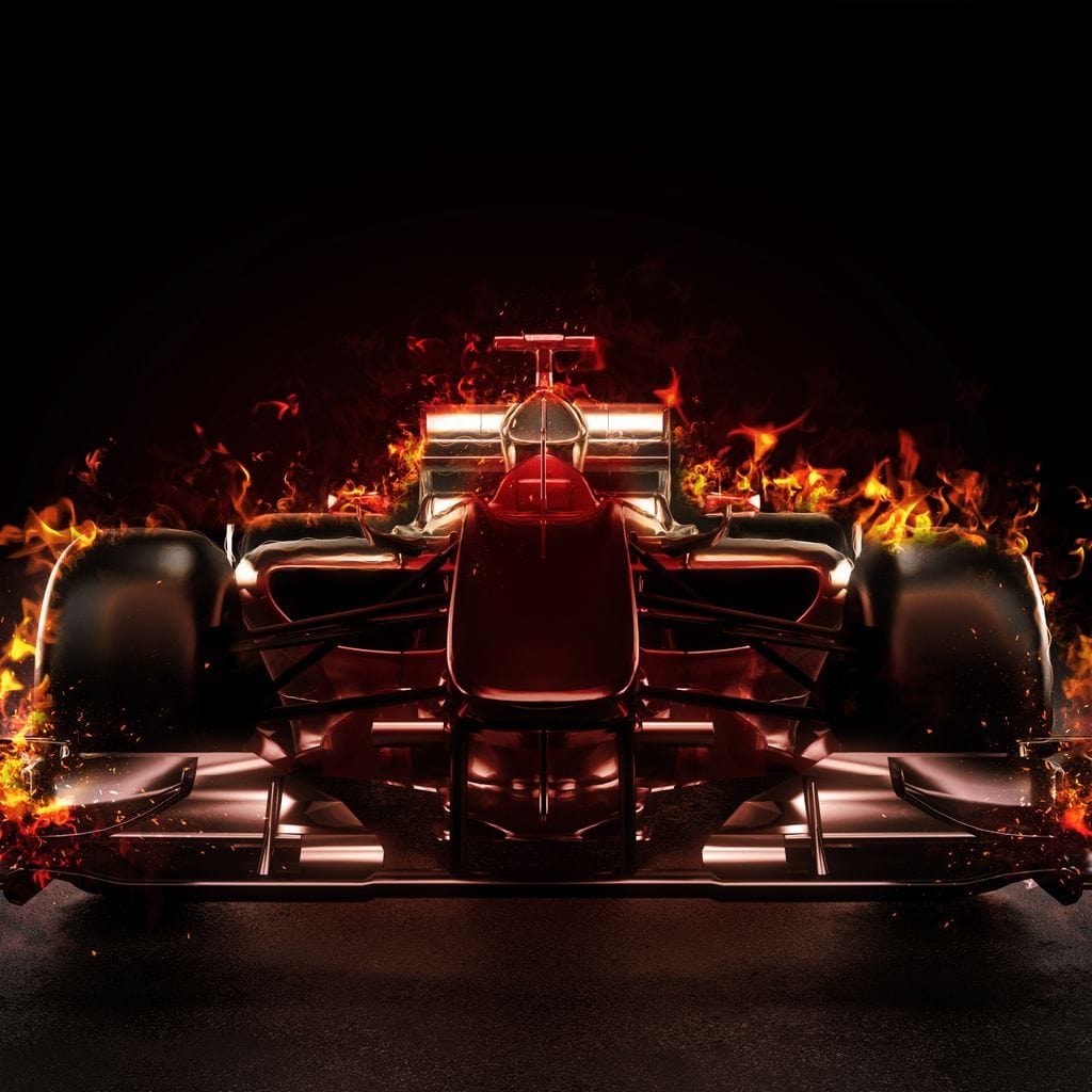 The Fastest Car Canvas Wall Art