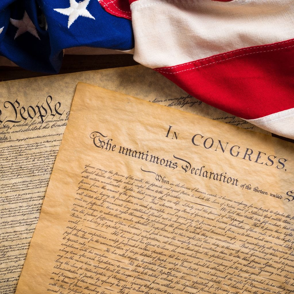 July 4th, 1776 Canvas Wall Art