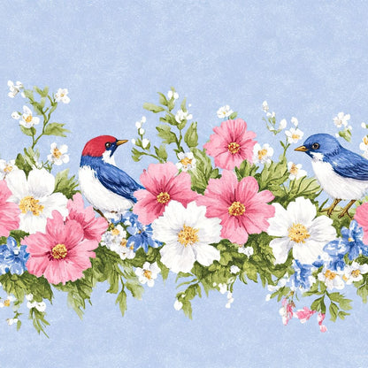 Delicate Harmony of Blossoms Canvas Wall Art