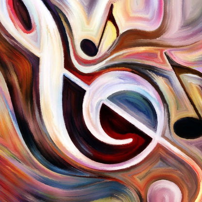 High Note Canvas Wall Art