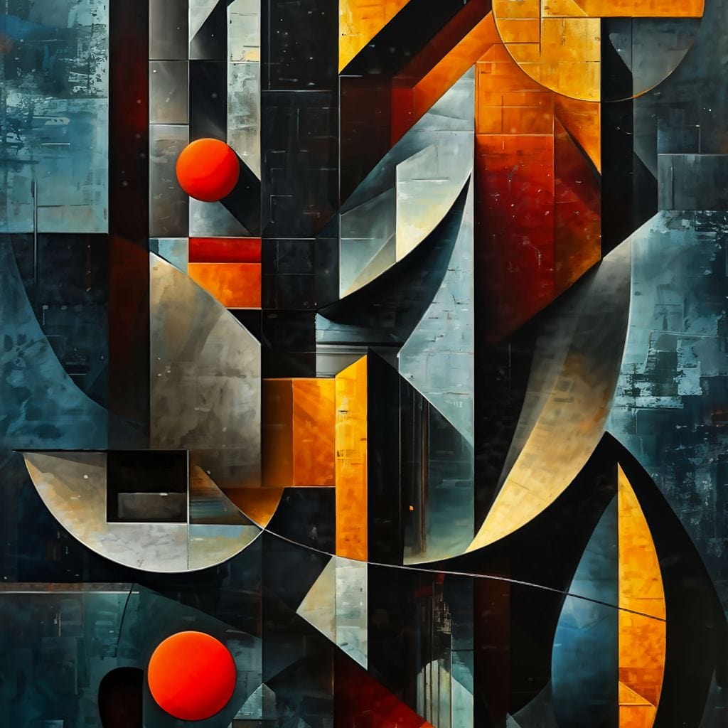 Colorful Modern Art 043 Canvas Wall Art