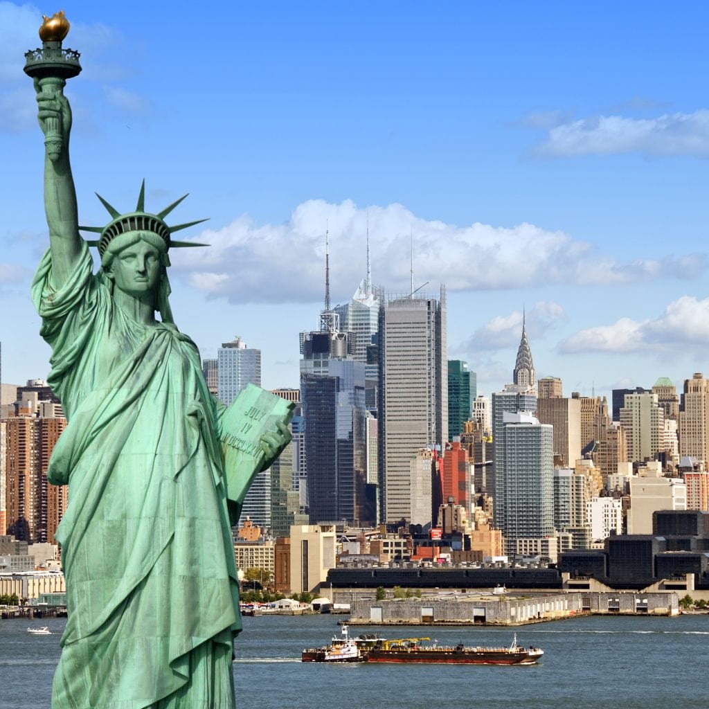 The New York City Skyline Canvas Wall Art