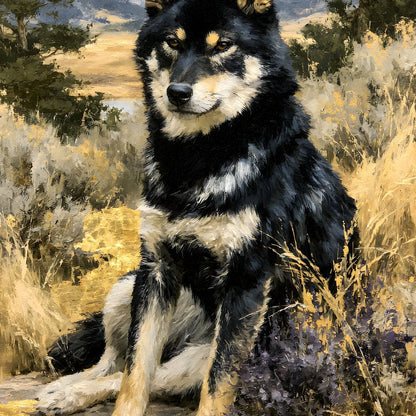 Lone Sentinel of the High Plains Canvas Wall Art