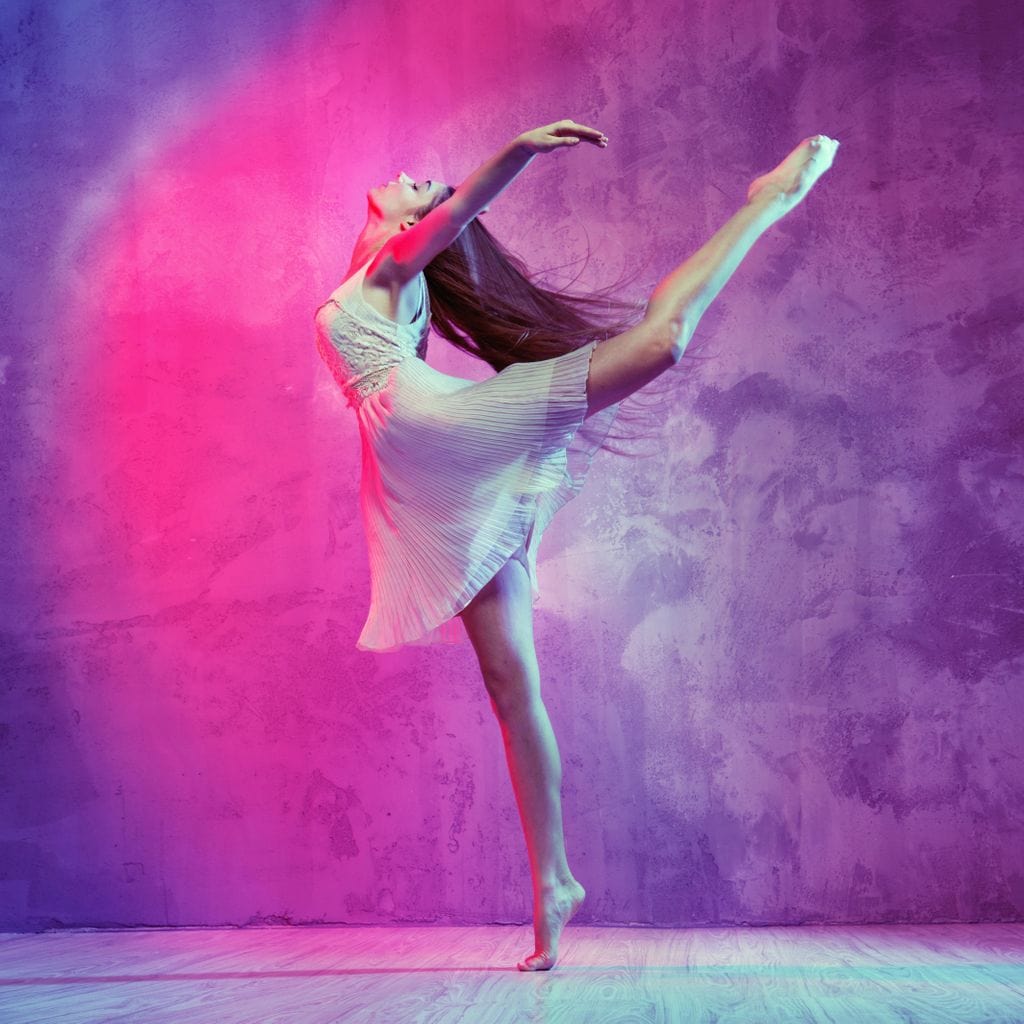Ballet Dancer Canvas Wall Art