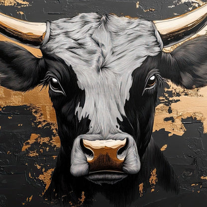 Golden Majesty of the Plains Canvas Wall Art