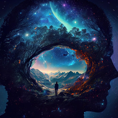 Living Inside My Head Canvas Wall Art