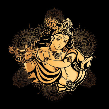 Hare Krishna Canvas Wall Art
