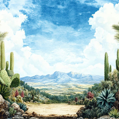 Desert Vista Dreams Alive Canvas Wall Art