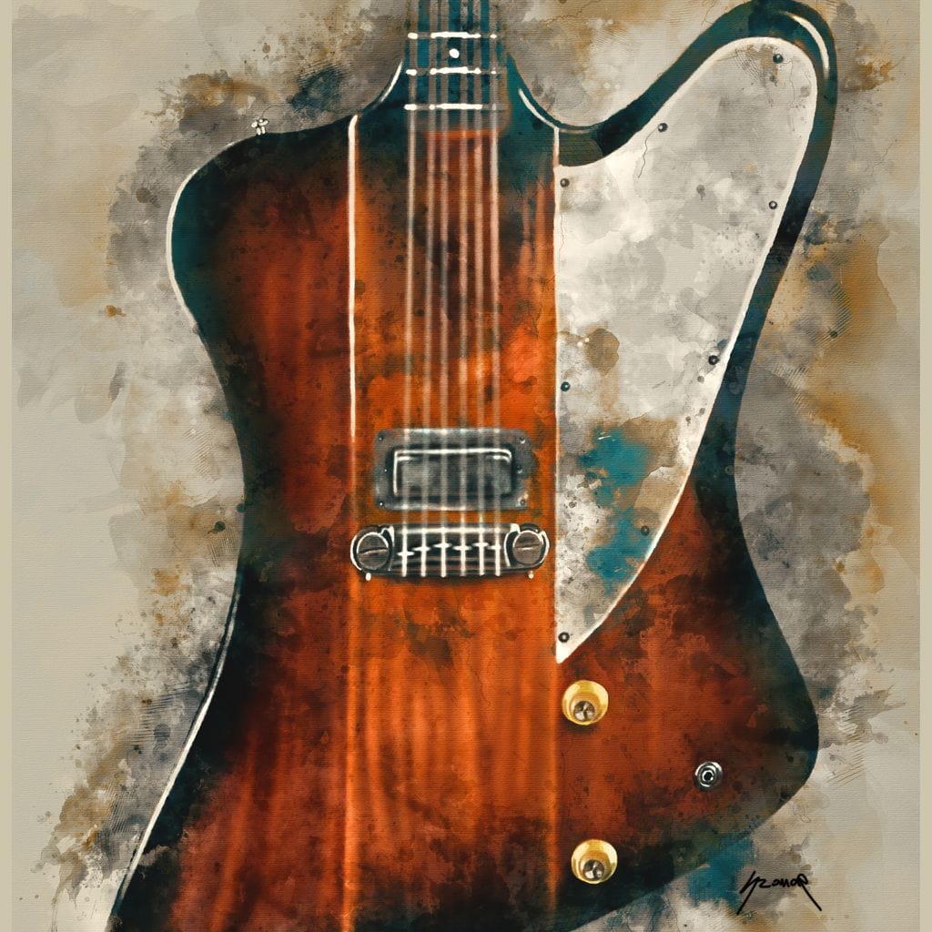 Eric Clapton's Electric Guitar Canvas Wall Art