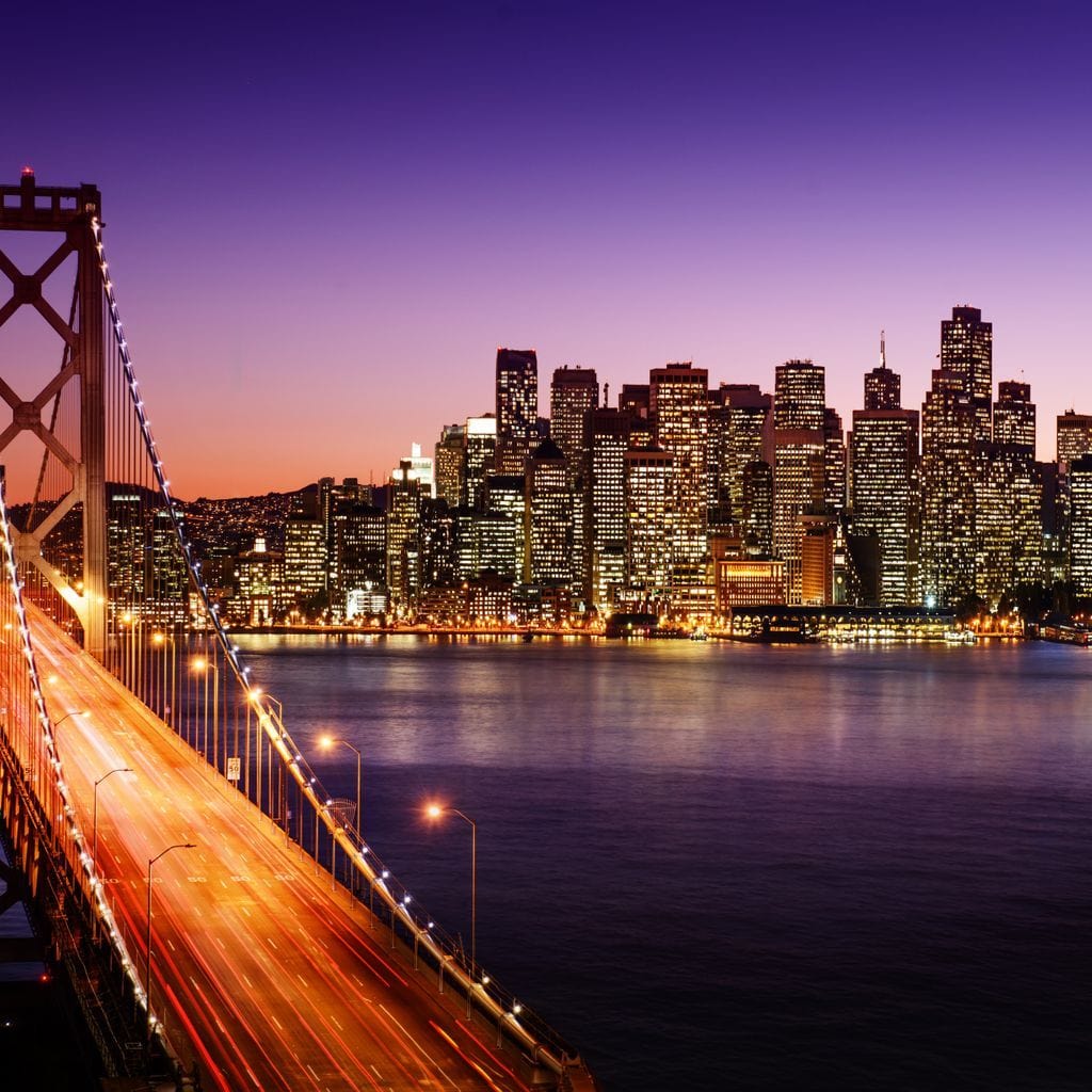 Bay Bridge Canvas Wall Art