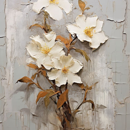 Fragile Blossom Chronicles Canvas Wall Art