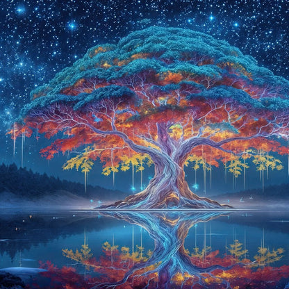 The Dreaming Tree Canvas Wall Art