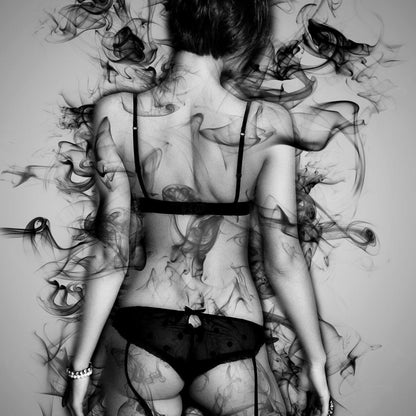 The Smoke Collection 04 Canvas Wall Art