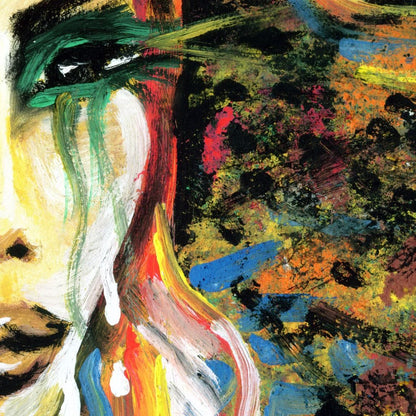 Emotional Lady Canvas Wall Art