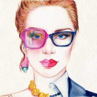 Artist & Business Woman Canvas Wall Art