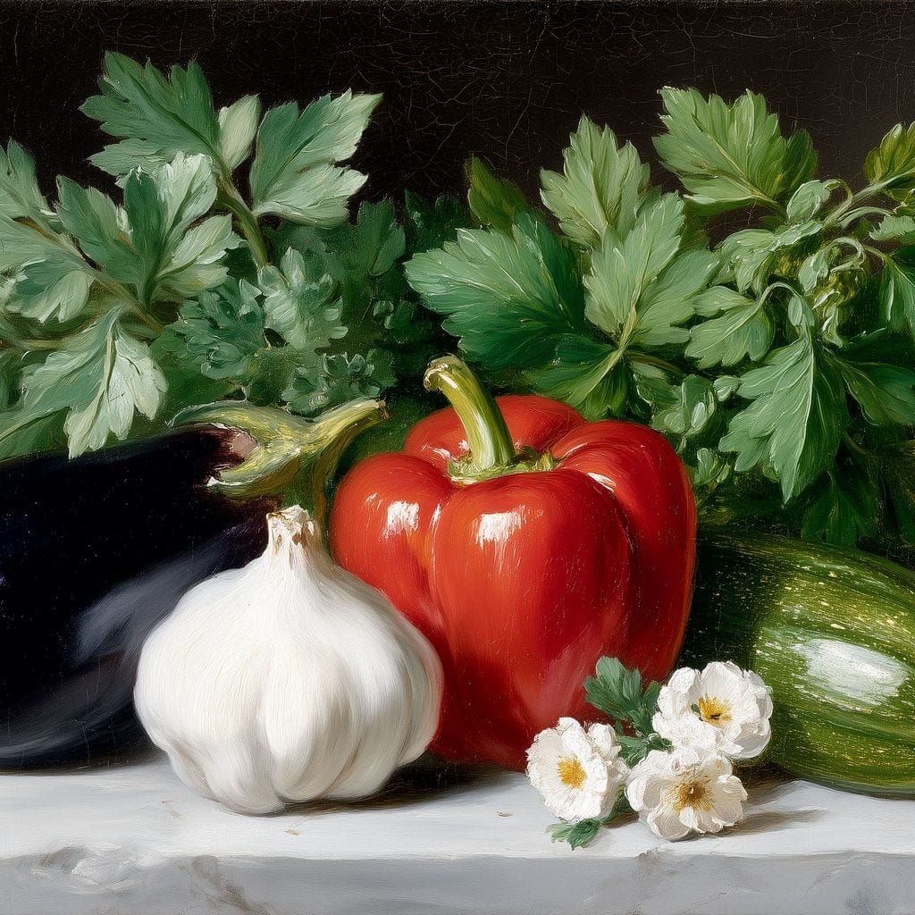 Garden Harvest Canvas Wall Art