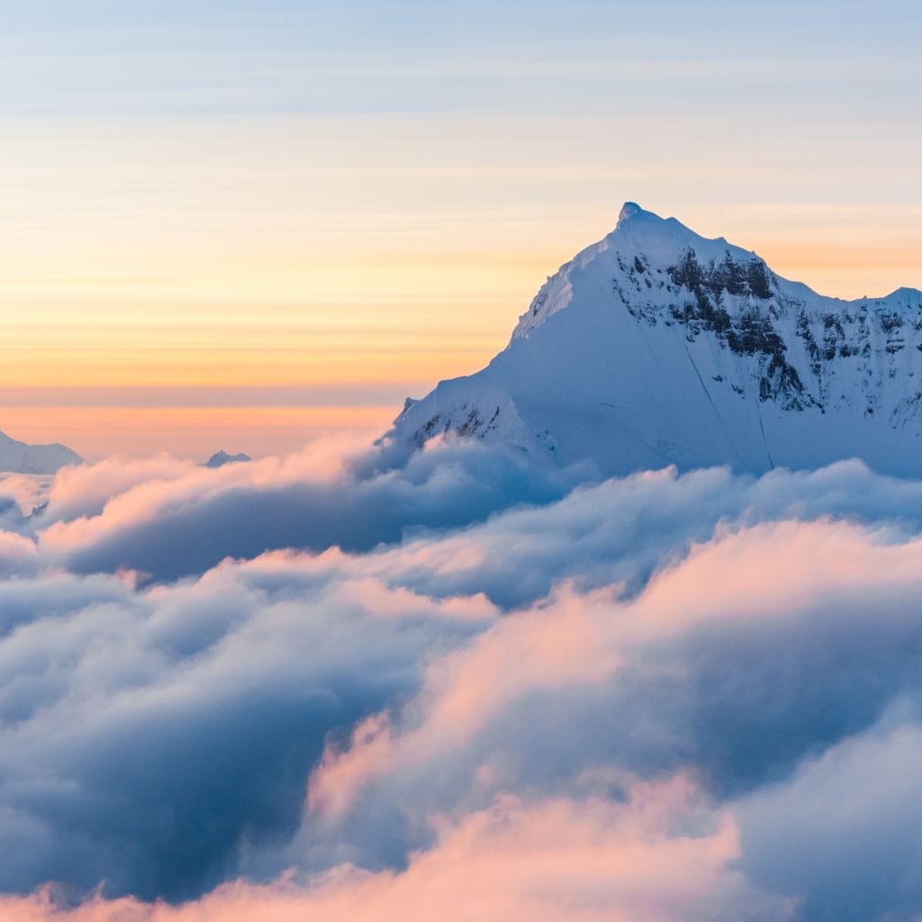 Above the Clouds Canvas Wall Art