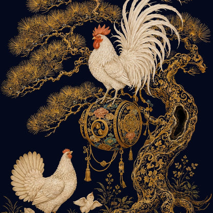 Guardian of Prosperity Canvas Wall Art