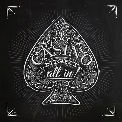 Casino Night Canvas Wall Art