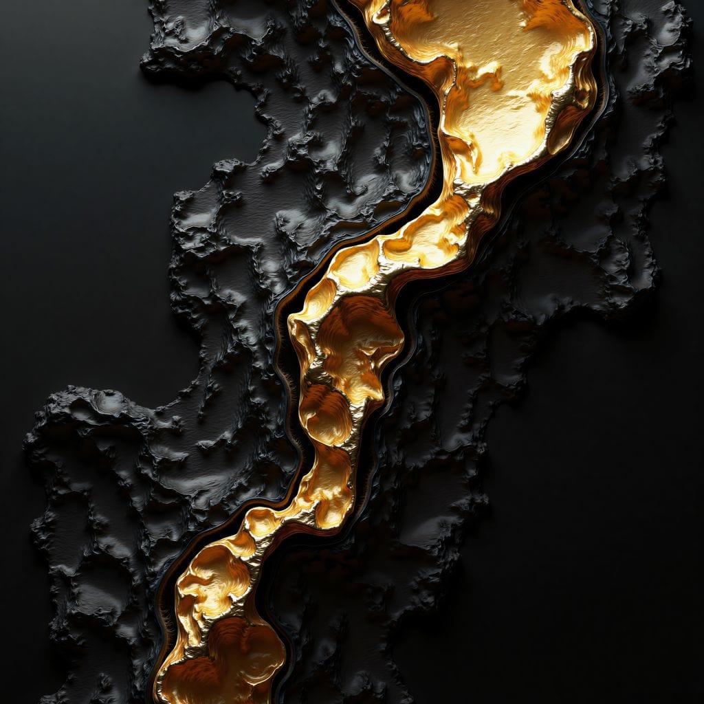 Veins of the Earth Canvas Wall Art