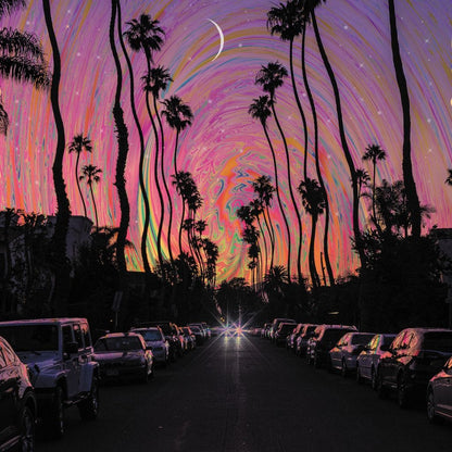 LA Vibes Canvas Wall Art