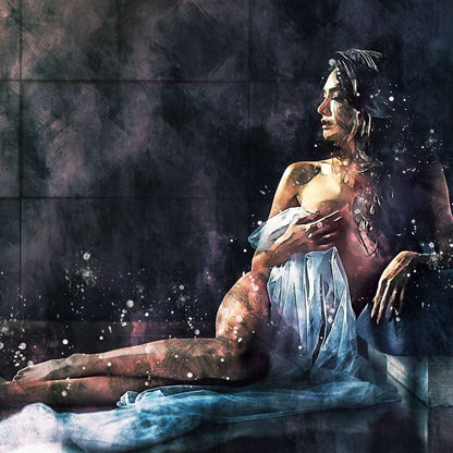 Beautiful Woman - Mateo Canvas Wall Art