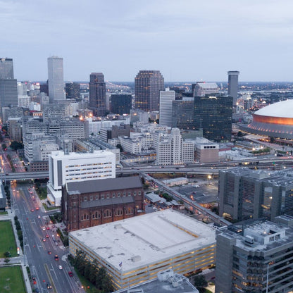 New Orleans Skyline Canvas Wall Art