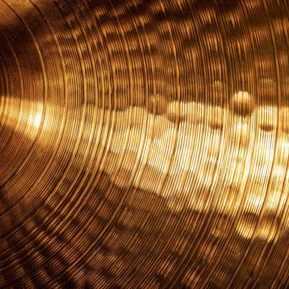 Golden Cymbal Canvas Wall Art