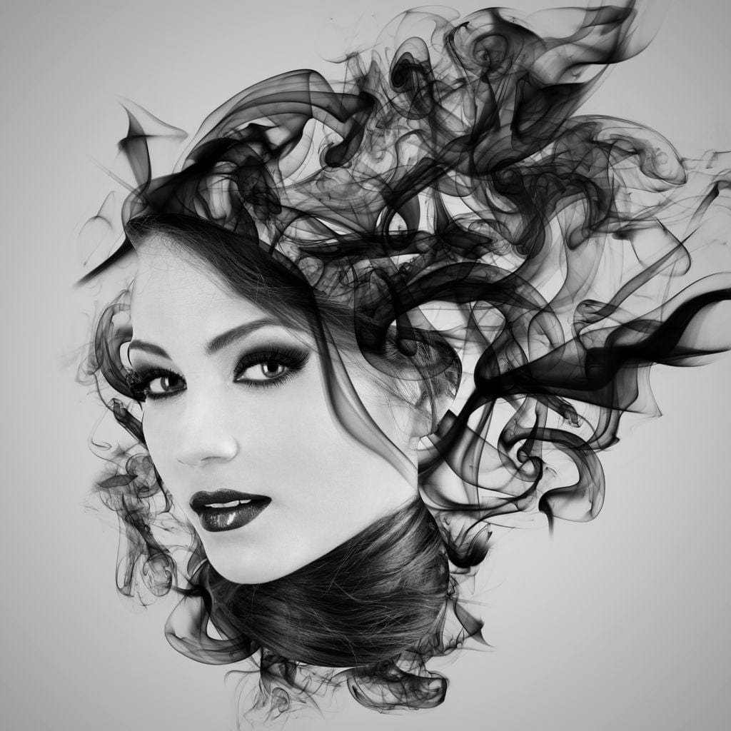 The Smoke Collection 03 Canvas Wall Art